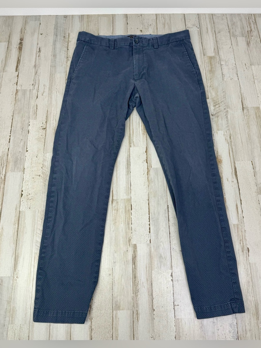 Banana Republic Fulton Skinny Chino Men 33x30 Blue Outdoor Casual